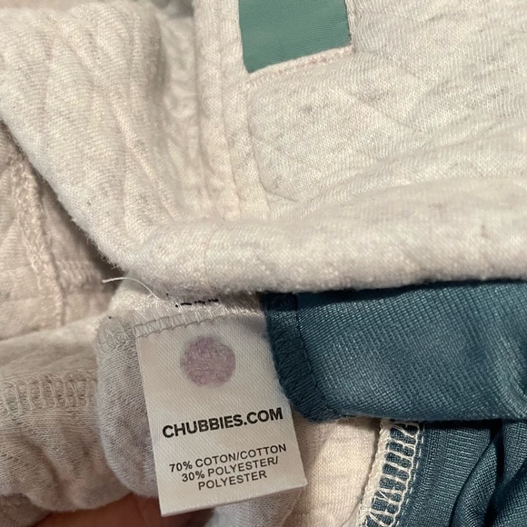Chubbies Men's Light Gray Zip-Up Sweater M - Picture 3 of 4